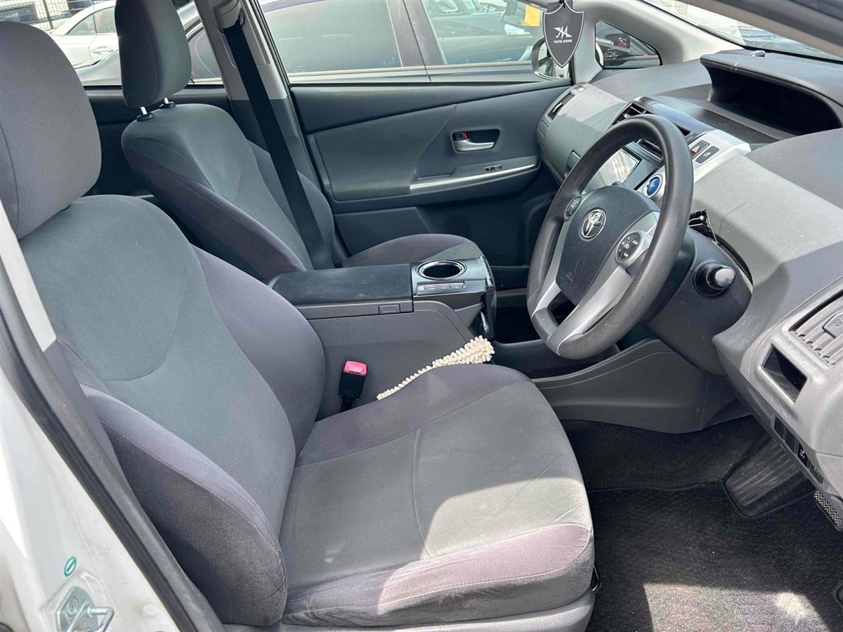 2012 Toyota Prius Station Wagon Automatic, Silver, Hybrid, 1,797 cc, 107,000 km