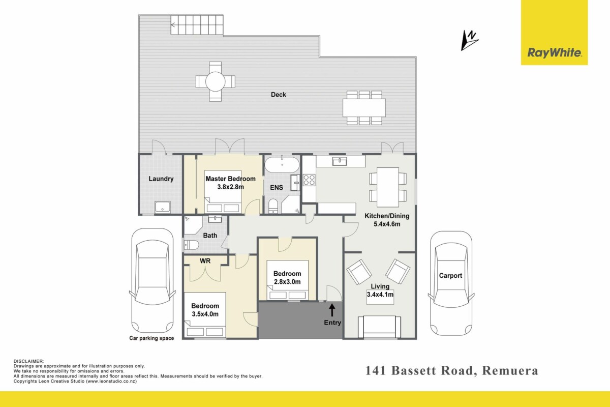 Double Grammar school zone, 3 beds 2 baths house with carport on 675m2 section, close to parks, reserve, schools, Newmarket shopping centre, zoned for Victoria Avenue School, Remuera Intermediate, Auckland Grammar, and Epsom Girls Grammar, 141 Bassett Road, Remuera, Auckland