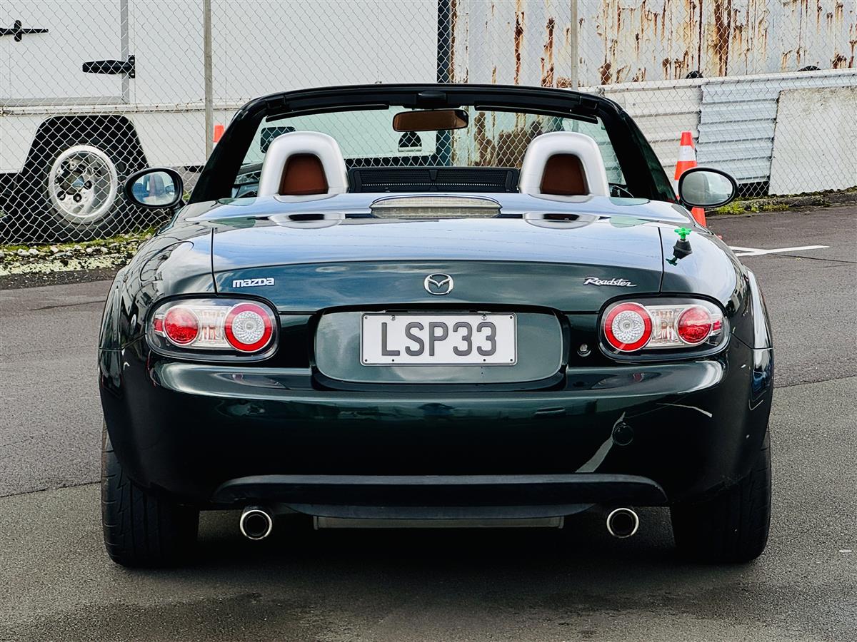 2007 Mazda Roadster MX-5 VS Hardtop Full Leather Convertible Automatic, Green, 2 seats, Petrol, 2,000 cc, 182,000 km