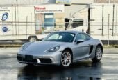 2017 Porsche 718 Cayman Turbo Facelift Coupe Automatic, Silver, 2 seats, Petrol, 2,000 cc, 57,000 km