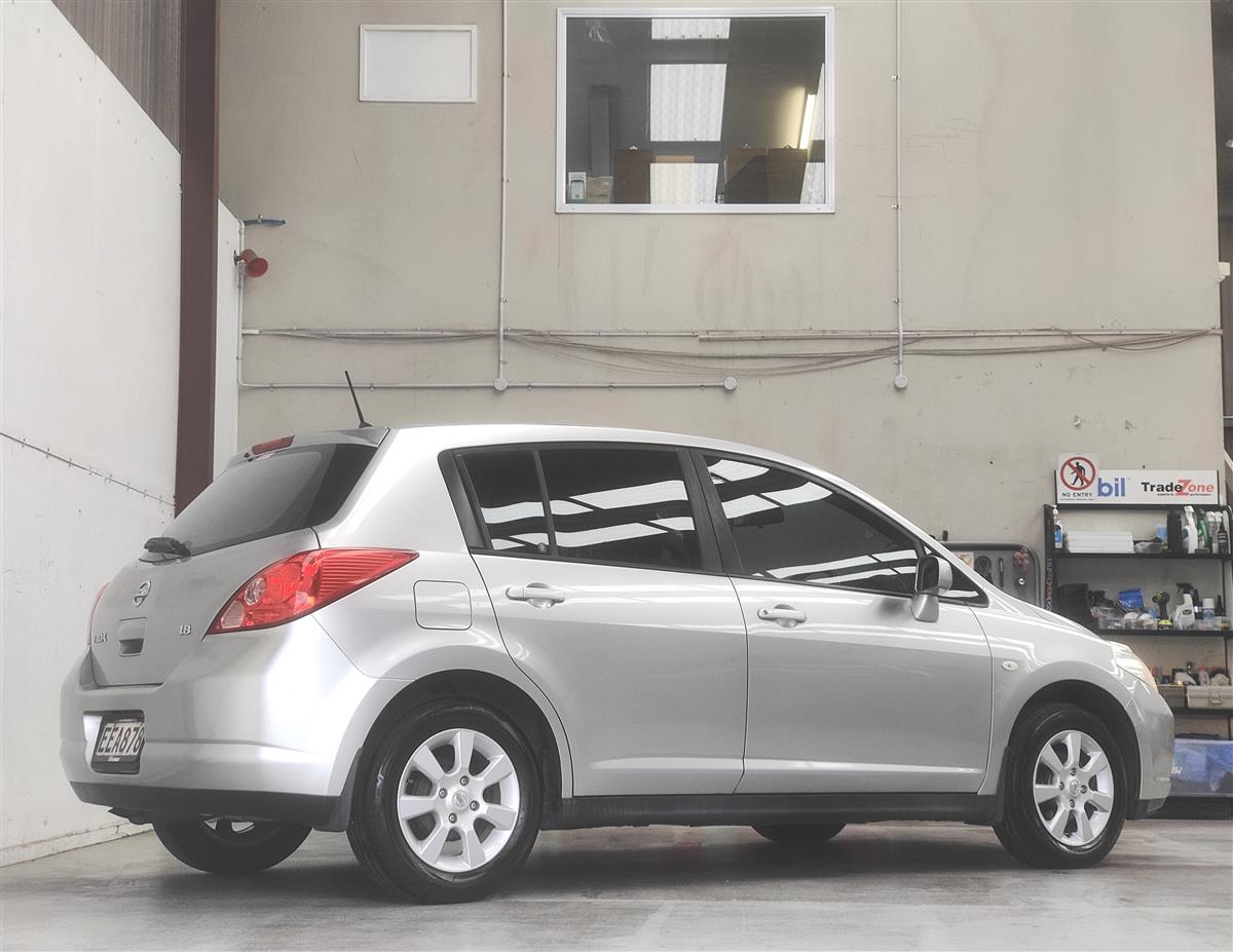 2007 Nissan Tiida 1.8 TI/NZ NEW, Hatchback Automatic, Silver, 5 seats, Petrol, 4 owners, 1,800 cc, 50,200 km