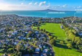 1256m2 section With Park and Sea Views, 3 beds (2 ensuites) 3 baths house with garage, with a previously approved three-lot resource consent (now lapsed), steps from the park, pristine beaches, inviting cafés and refined amenities, schools, 0.6 km to Selwyn College, 0.7 km to Kohimarama School, 0.9 km to St Ignatius School (St Heliers), 59 Sprott Road, Kohimarama, Auckland