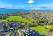 1256m2 section With Park and Sea Views, 3 beds (2 ensuites) 3 baths house with garage, with a previously approved three-lot resource consent (now lapsed), steps from the park, pristine beaches, inviting cafés and refined amenities, schools, 0.6 km to Selwyn College, 0.7 km to Kohimarama School, 0.9 km to St Ignatius School (St Heliers), 59 Sprott Road, Kohimarama, Auckland