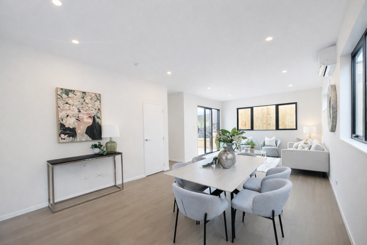 Double Westlake school zone, 153m2 Brandnew standalone 4 beds 2.5 baths home with garage, Walk to Sunnynook Park, Sunnynook Primary & Wairau Intermediate, Zoned for Westlake Boys & Girls High School, Easy motorway access, Lot 2/17 Trinidad Road, Sunnynook, Auckland