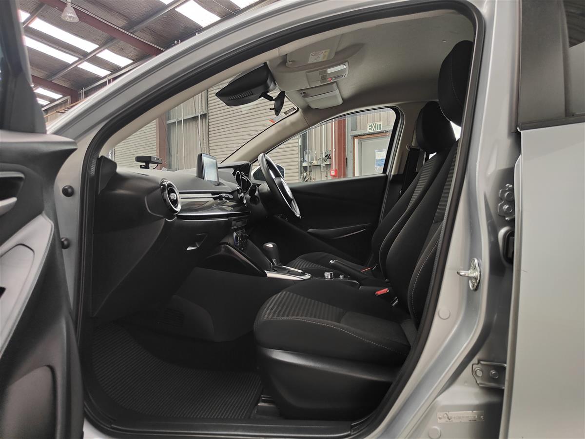 2018 Mazda Demio 15S/GRADE 4/BSM/PARKING SENSOR Hatchback Automatic, Silver, 5 seats, Petrol, 1,500 cc, 55,176 km