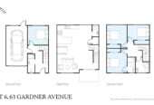 154m2 Brandnew freehold 4 beds 3 baths home with garage, Fully fenced with low-maintenance backyard, walking to New Lynn School, the train station, library, restaurants, Lynn Mall, Zone for New Lynn School and Blockhouse Bay Intermediate, 6/63 Gardner Avenue, New Lynn, Auckland