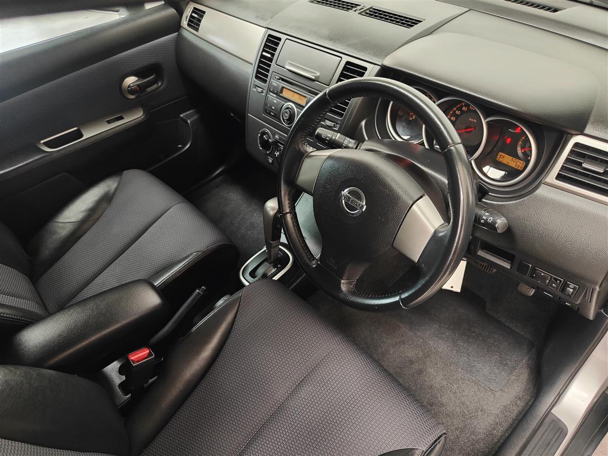 2007 Nissan Tiida 1.8 TI/NZ NEW, Hatchback Automatic, Silver, 5 seats, Petrol, 4 owners, 1,800 cc, 50,200 km
