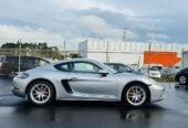 2017 Porsche 718 Cayman Turbo Facelift Coupe Automatic, Silver, 2 seats, Petrol, 2,000 cc, 57,000 km