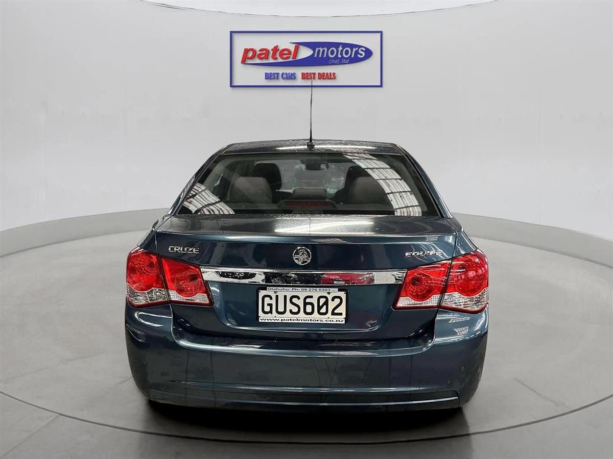 2013 Holden Cruze EQUIPE SDN 1.8 AT Sedan Automatic, Blue, 5 seats, Petrol, 1 owner, 1,796 cc, 112,682 km