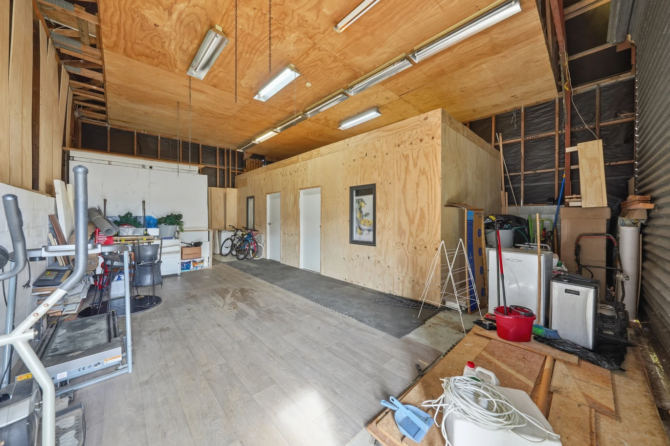 Vendor Says Sell – All Offers Considered, 4 beds 2 baths house on share of 1356m2, Recently constructed studio (CCC issued), Relocated 3-bedroom dwelling (unfinished), Expansive garage space, Walking distance to Sylvia Park, IKEA, and public transport (bus & train), Prospective purchasers are advised that certain works on the property may not have obtained neighbouring cross-lease consent, 19 Mclennan Road, Mount Wellington, Auckland