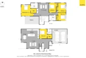 Sea views, 247m2 5 beds 3.5 baths house with double garage on 429m2 section, in an uphill from the harbour’s edge and opposite a native bush reserve, walking distance to Blockhouse Bay Village, local amenities, and coastal reserves, in zone for Blockhouse Bay School and Lynfield College, 48 Lewis Street, Blockhouse Bay, Auckland