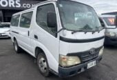 2007 Toyota Toyoace XZU508 Van Manual, 3 seats, Diesel,4,000 cc, 227,821 km