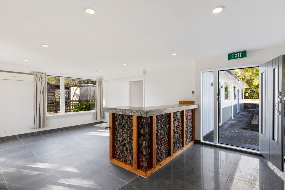 Two dwellings on 2.89 ha land, 3 beds 2 baths main home, alongside a separate 9beds 3 offices 4 baths building, Positioned on the fringe of the emerging Westgate metropolitan precinct, 162 Fred Taylor Drive, Westgate, Auckland