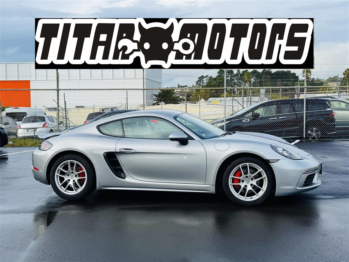 2017 Porsche 718 Cayman Turbo Facelift Coupe Automatic, Silver, 2 seats, Petrol, 2,000 cc, 57,000 km