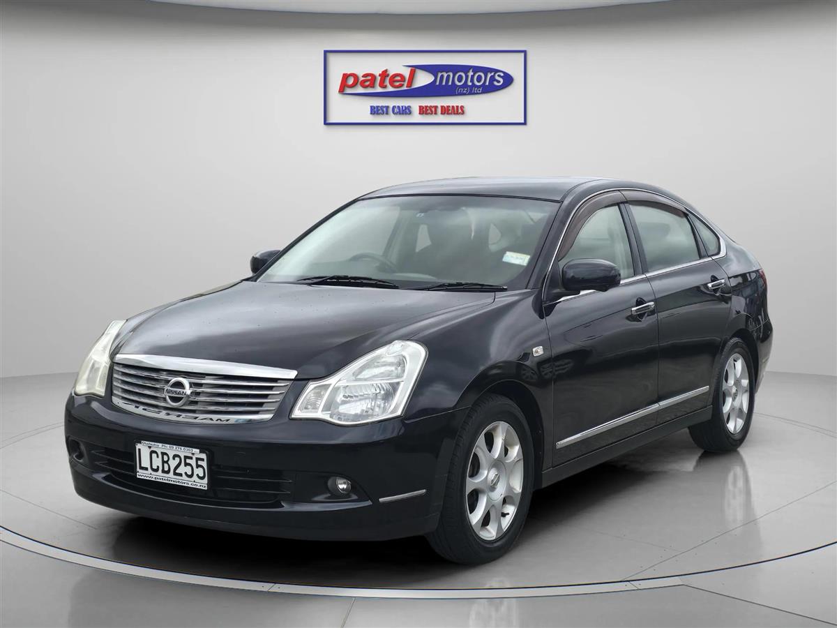 2007 Nissan Bluebird SYLPHY Sedan Automatic, Black, 5 seats, Petrol, 2 owners, 1,990 cc, 121,415 km
