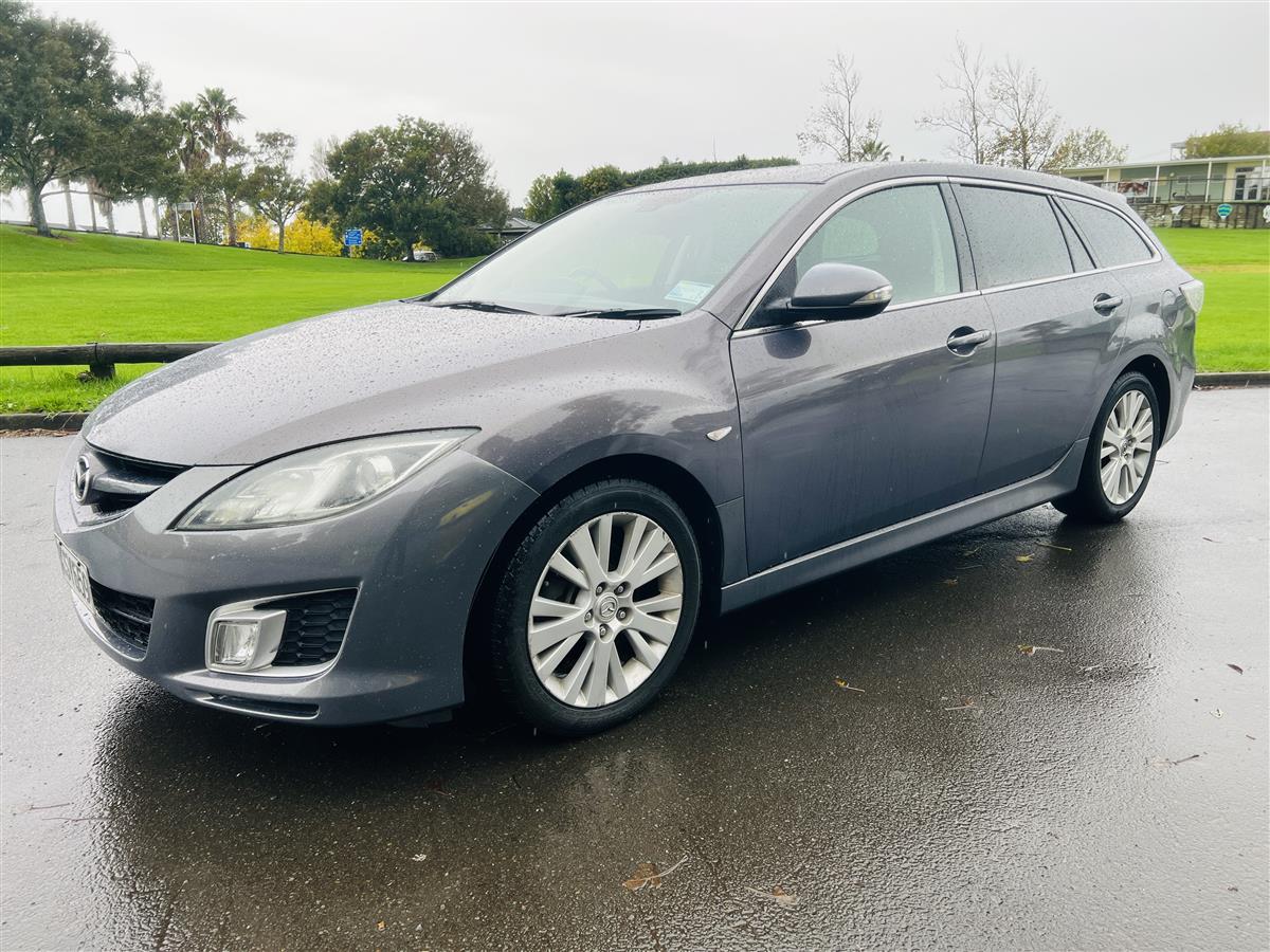 2008 Mazda Atenza NOW WOF AND CURRENT REGO Station Wagon Automatic, Grey, 5 seats, Petrol, 2,500 cc, 127,000 km