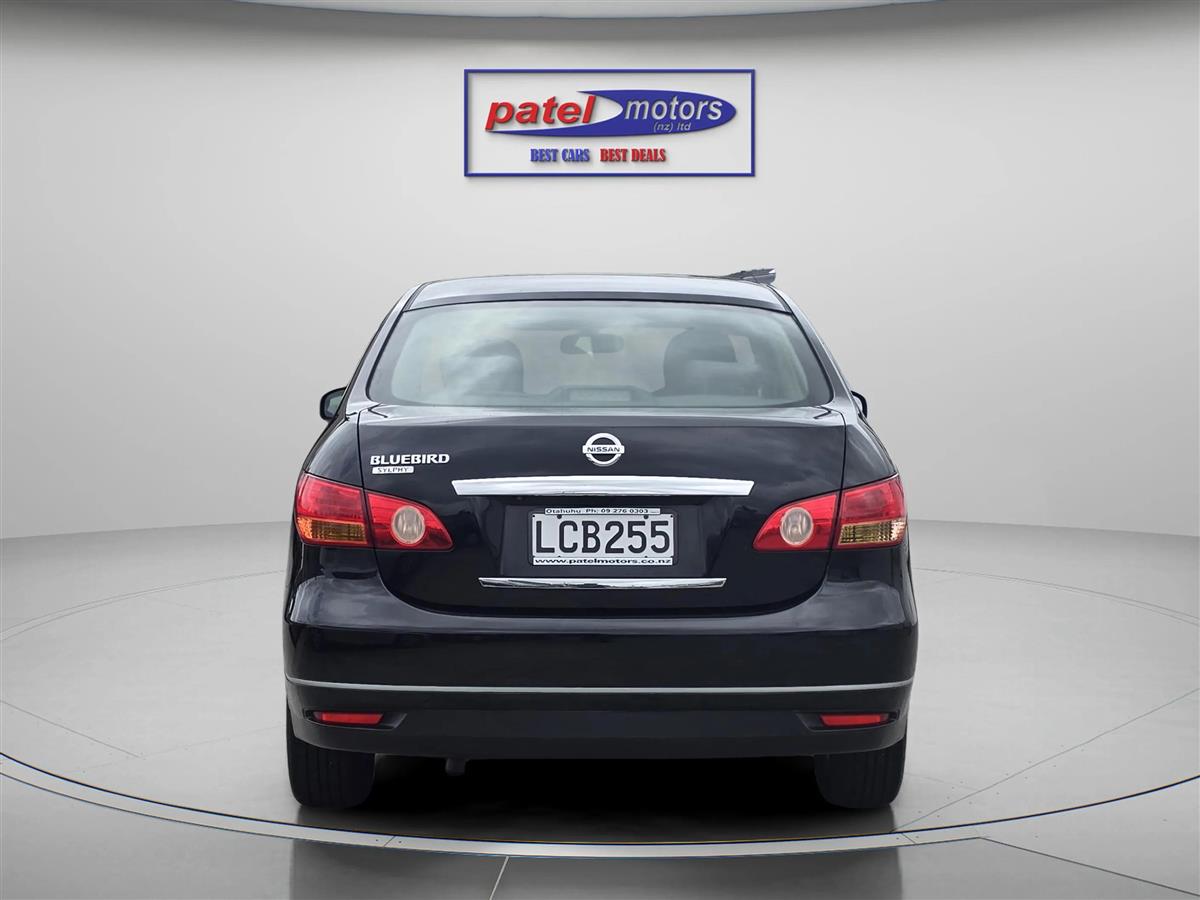 2007 Nissan Bluebird SYLPHY Sedan Automatic, Black, 5 seats, Petrol, 2 owners, 1,990 cc, 121,415 km