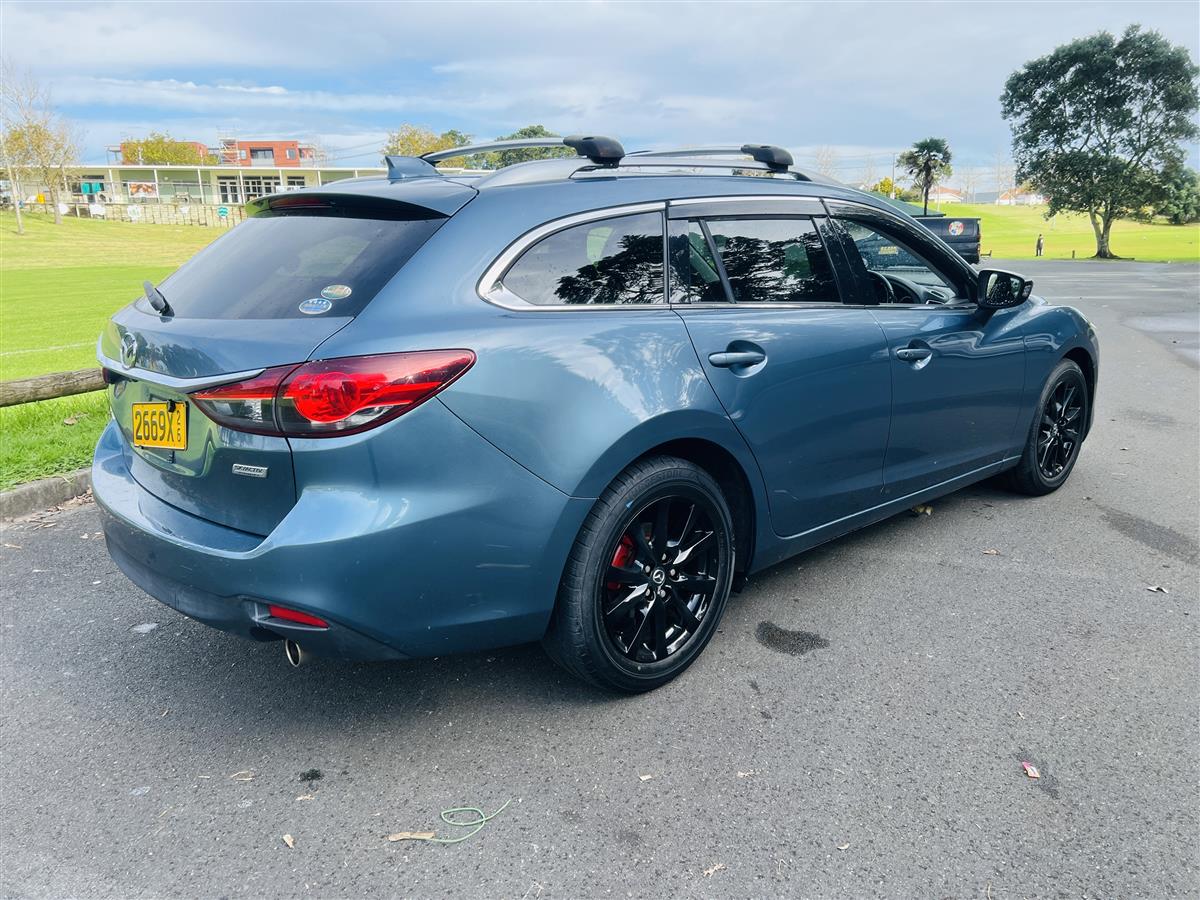 2014 Mazda Atenza 2.0L SKYACTIV Station Wagon Automatic, Blue, 5 seats, Petrol, 2,000 cc, 96,160 km