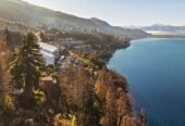 1662m2 section, With a front-row seat to breathtaking 180-degree views of Lake Wakatipu, Adjacent to the scenic Frankton-Queenstown walking/biking track and just minutes from central Queenstown, zoned High Density Residential Zone. 1.6 km to St Joseph’s School (Queenstown), 2.1 km to Queenstown Primary School, 317 Frankton Road, Queenstown, Auckland