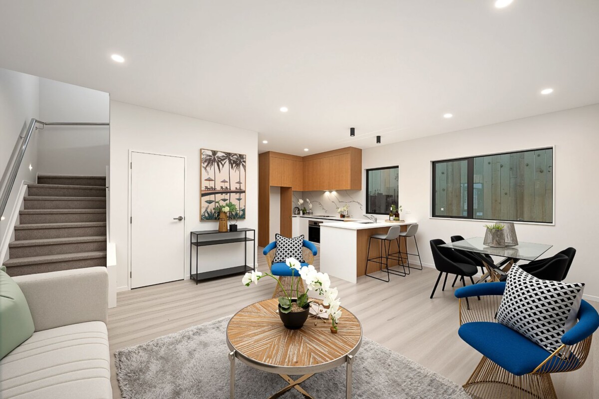 Brandnew standalone 3 beds 1.5 baths home with car park, just minutes from key amenities including Westgate Shopping Centre, motorway access, with Massey Primary and Massey High School within easy walking distance, along with zoning for St Paul’s School, 3/11 Glenfinn Place, Massey, Auckland