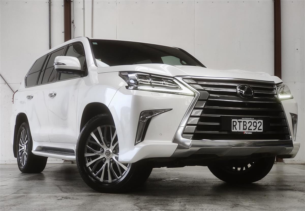 2020 Lexus LX 450d V8 DIESEL TWIN TURBO/NZ NEW/4WD/ 6AT/TOW BAR/LUXURY SUV RV/SUV Automatic, 5 seats, Diesel, 4,461 cc, 72,937 km