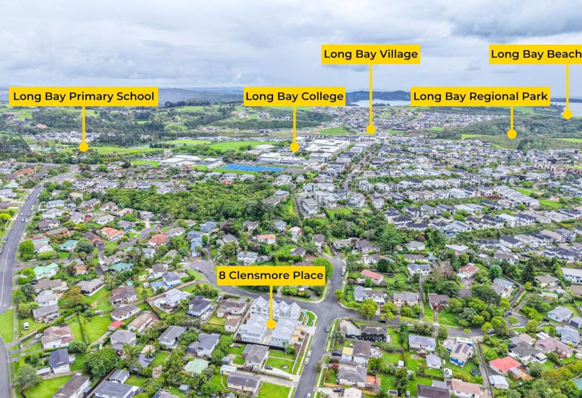 Built by Jennian Homes, 10-Year Master Build Guarantee, Brandnew 3 beds 2 baths home with garage, with a 36-Month Defect Warranty, No Body Corporate or Residents Association fees, move-in ready, Close to stunning Long Bay Beach, 0.4 km to Long Bay College, 10A, B & C Clensmore Place, Torbay, Auckland