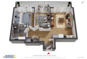 Auckland Girls’ Grammar School zone, 50m2 Freehold 2 beds 1 bath 1 car park apartment, Full furniture package is included, move-in ready, Pet-friendly, 1404/1 Parliament Street, City Centre, Auckland