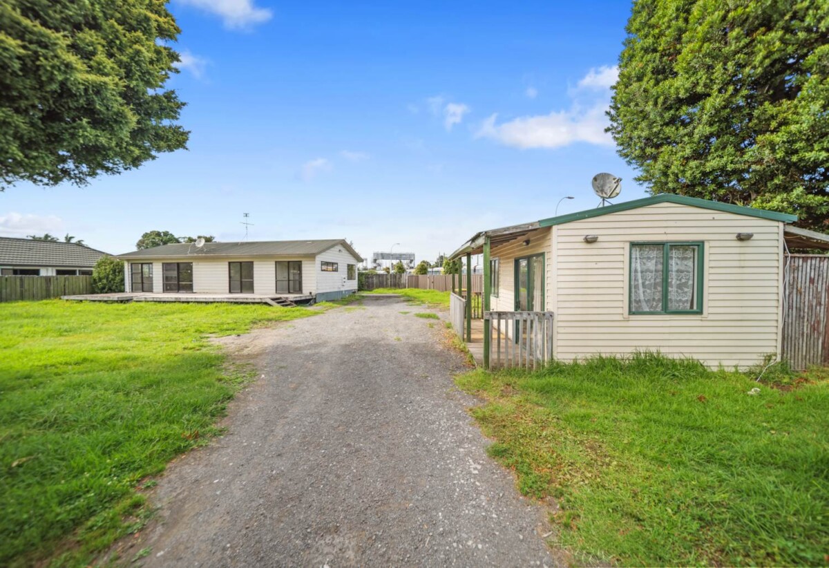 4 beds 1 bath house on 1364m2 section, close to Southgate Shopping Centre, Takanini Town Centre, train station, schools, parks, and easy motorway access, 0.6 km to Takanini School, 19 Manuroa Road, Takanini, Auckland