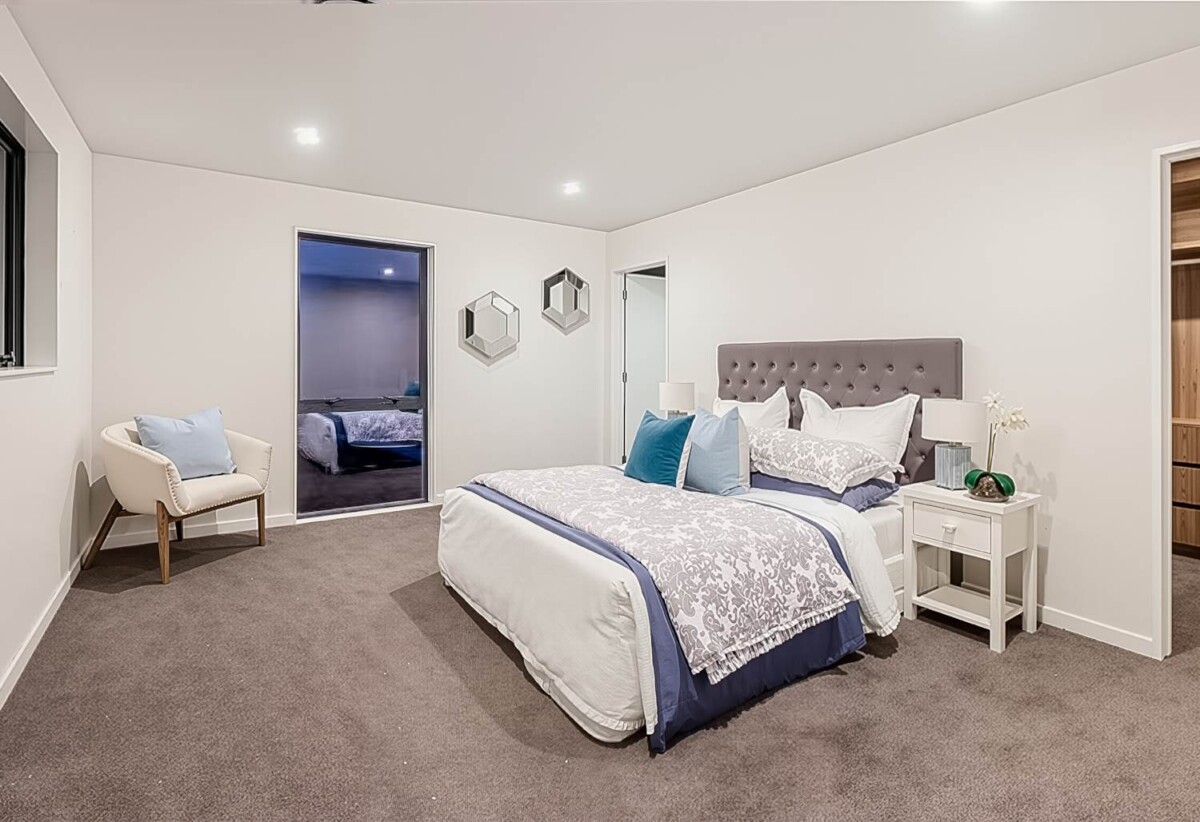 Brandnew 4 beds 3 baths house with double garage on 508m2 section, minutes from Clevedon Village’s popular cafés, markets, and local amenities, 1.1 km to Clevedon School, 25 Meadows Drive, Clevedon, Auckland