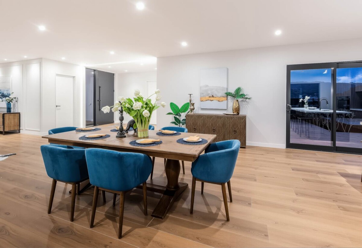 Brandnew 4 beds 3 baths house with double garage on 508m2 section, minutes from Clevedon Village’s popular cafés, markets, and local amenities, 1.1 km to Clevedon School, 25 Meadows Drive, Clevedon, Auckland