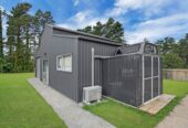 5052m2 section, 6 beds 4 baths ( 5 beds 3 baths triple garage main house + standalone 1 bed 1 bath kitchen, living and garage sleepout) house, with a heated swimming pool, Surrounded by established greenery, close to local amenities, schools, and motorway connections, 1.2 km to Alfriston College and Alfriston School, 21 Everlea Place, Alfriston, Auckland