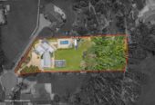 5052m2 section, 6 beds 4 baths ( 5 beds 3 baths triple garage main house + standalone 1 bed 1 bath kitchen, living and garage sleepout) house, with a heated swimming pool, Surrounded by established greenery, close to local amenities, schools, and motorway connections, 1.2 km to Alfriston College and Alfriston School, 21 Everlea Place, Alfriston, Auckland