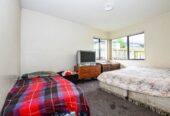 142m2 Brick and tile 4 beds 2.5 baths house with double garage on 475m2 section, Currently leased to Housing New Zealand until 30 November 2028, with annual gross rental income of $38,480, close to shops, schools, motorway access, 0.5 km to Jean Batten School, 1 Orrell Place, Mangere, Auckland