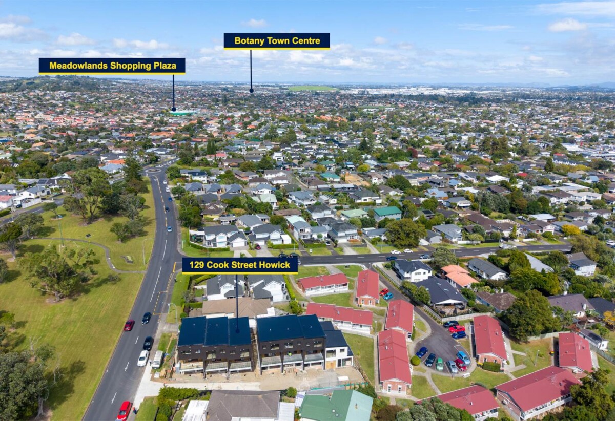 178m2 Brandnew 4 beds 3.5 baths home with garage, 1 bed 1 bath ground floor, just a short stroll from Howick Village, close to shops, supermarkets, schools, beach, 0.7 km to Howick College, Lot 3, 129 Cook Street, Howick, Auckland