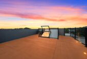 Brick & concrete construction, 4 beds 3.5 baths home with garage, Private rooftop entertaining with water views, just moments from waterfront park, the local rowing club, and Panmure Shopping Centre, 0.1 km to Panmure Bridge School, 90A Kings Road, Panmure, Auckland
