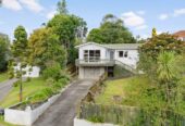 Once in 23 years, 3 beds 1 bath house with garage on 809m2 section, a large rumpus room downstairs with garage, close to local schools, parks, shops, and transport, 0.5 km to Marshall Laing School, 0.8 km to Lynfield College, 67 Dundale Avenue, Blockhouse Bay, Auckland