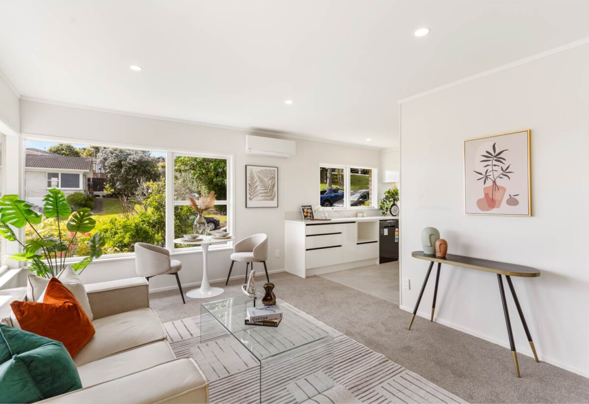 Double Westlake school zone, Brick and tile Two dwellings (2 bed, 1 bath, garage each) on 713m2 section, Services on site, close to motorway access, shops, cafés, and all essential amenities, 1 & 2/3 Cheryl Place, Hillcrest, Auckland