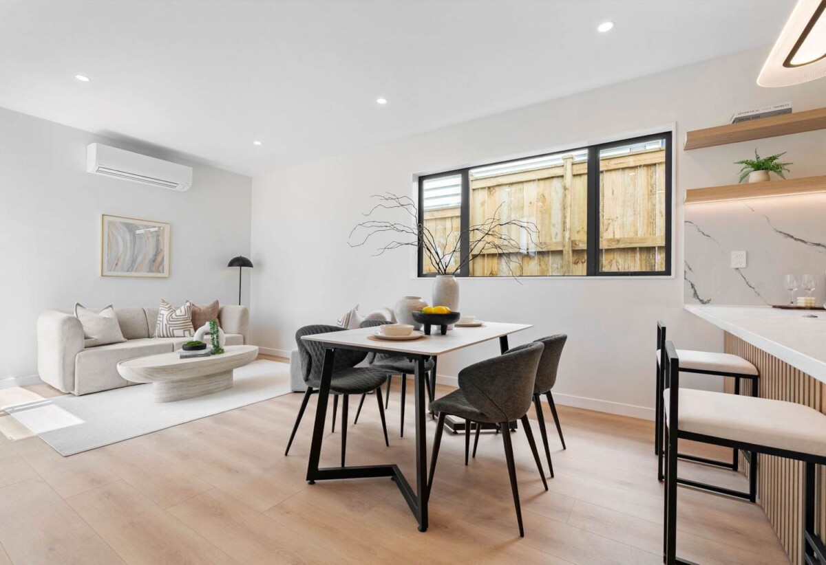 Double Westlake school zone, Brandnew standalone 4 beds 2.5 baths home with garage, Private garden and deck, close to schools, shops, parks, motorway access, 0.5 km to Wairau Intermediate School, 2/ 16 Madison Place, Forrest Hill, Auckland