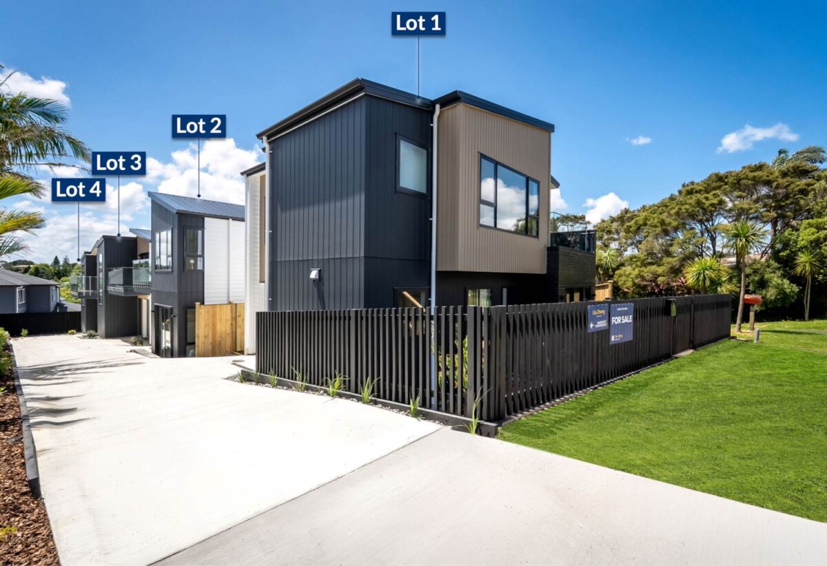 10-Year Master Build Guarantee, Double Westlake school zone, Brandnew standalone 4 beds 2.5 baths home with garage, Private garden and deck, close to schools, shops, parks, motorway access, 0.5 km to Wairau Intermediate School, 1/ 16 Madison Place, Forrest Hill, Auckland