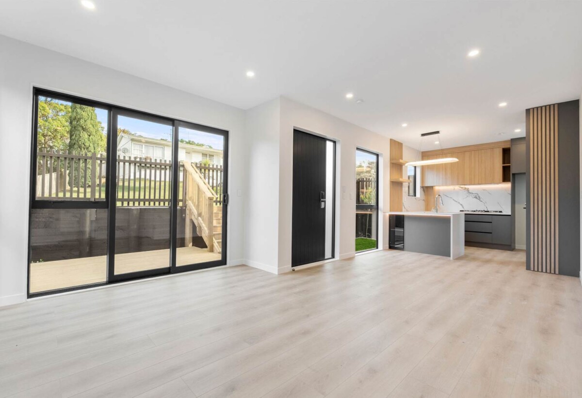 10-Year Master Build Guarantee, Double Westlake school zone, Brandnew standalone 4 beds 2.5 baths home with garage, Private garden and deck, close to schools, shops, parks, motorway access, 0.5 km to Wairau Intermediate School, 1/ 16 Madison Place, Forrest Hill, Auckland