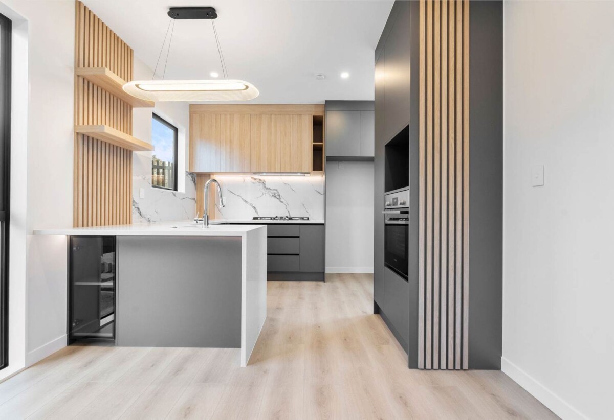 10-Year Master Build Guarantee, Double Westlake school zone, Brandnew standalone 4 beds 2.5 baths home with garage, Private garden and deck, close to schools, shops, parks, motorway access, 0.5 km to Wairau Intermediate School, 1/ 16 Madison Place, Forrest Hill, Auckland