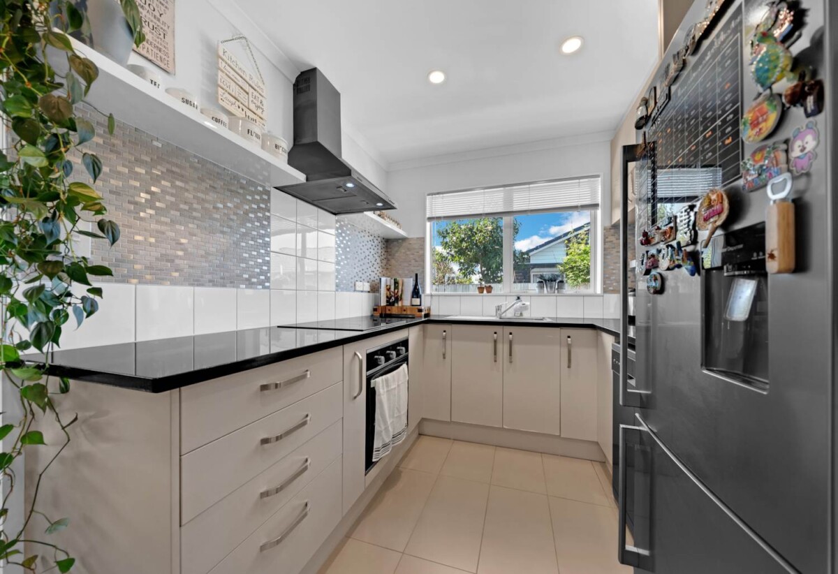 Brick and tile 3 beds 2 baths house with garage on 307m2 section, Expansive covered deck, close to Maukau shopping centre, schools, motorway access, 0.8 km to Wiri Central School and Manurewa High School, 3 Totara Meadows Court, Wiri, Auckland