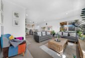 Brick and tile 3 beds 2 baths house with garage on 307m2 section, Expansive covered deck, close to Maukau shopping centre, schools, motorway access, 0.8 km to Wiri Central School and Manurewa High School, 3 Totara Meadows Court, Wiri, Auckland