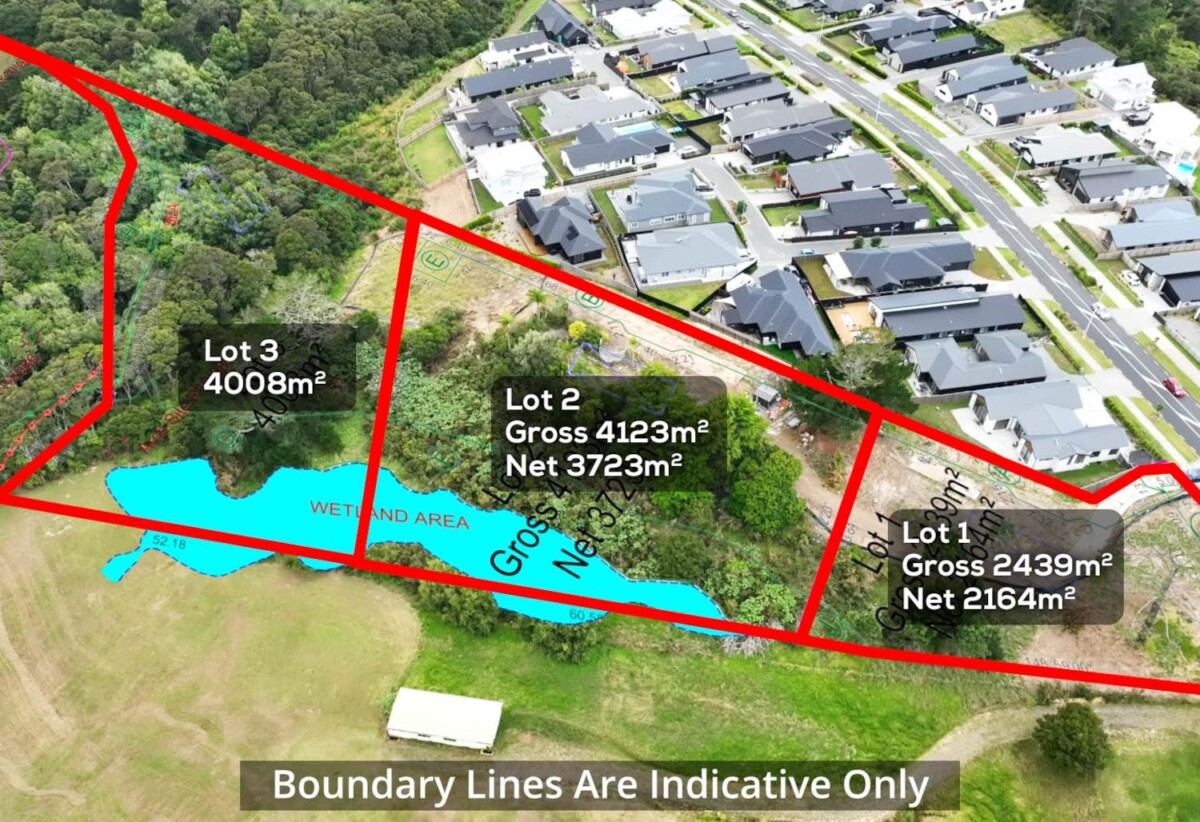2,439m² section, 0.3 km to Long Bay School, Lot 1/60 Glenvar Ridge Road, Long Bay, Auckland