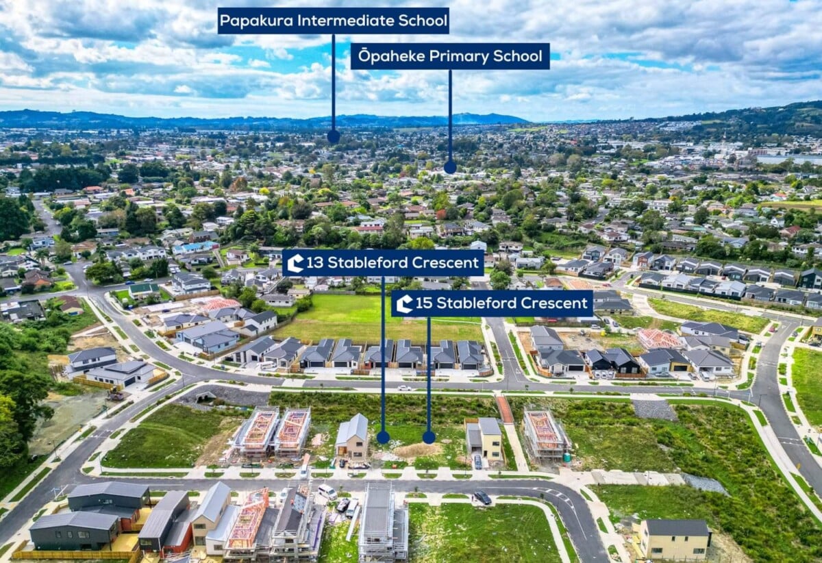 209m2 section for 4 beds house and Approx. GFA 158m², Bellfield Estate – Titles Issued & RC Approved, 0.3 km to Opaheke School,  13 Stableford Crescent, Opaheke, Auckland