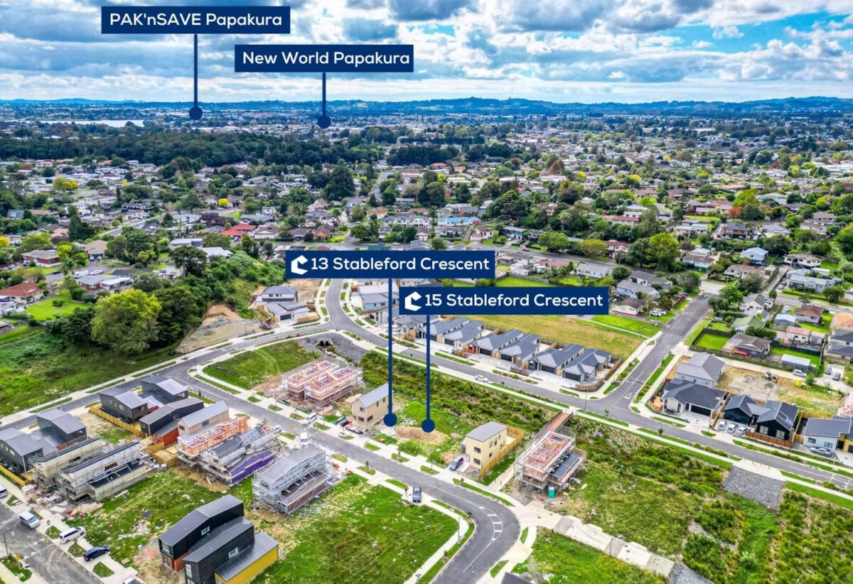 209m2 section for 4 beds house and Approx. GFA 158m², Bellfield Estate – Titles Issued & RC Approved, 0.3 km to Opaheke School,  13 Stableford Crescent, Opaheke, Auckland