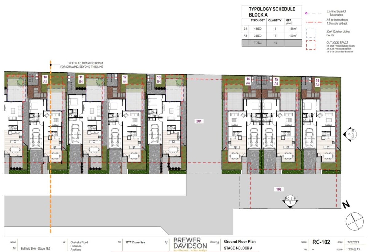 207m2 section for 3 beds house, Approx. GFA 139m², Bellfield Estate – Titles Issued & RC Approved, 0.3km to Opaheke School, 15 Stableford Crescent, Opaheke, Auckland