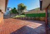 Brick and tile 4 beds + study room 2 baths house with double garage on 575m2 section, Close to a local reserve and playground, walking distance to shops, and just minutes to Albany Mega Centre, motorway access, In zone for Oteha Valley School, Northcross Intermediate, and Long Bay College, 0.5 km to Oteha Valley School, 8 Nimstedt Avenue, Oteha, Auckland