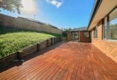 Brick and tile 4 beds + study room 2 baths house with double garage on 575m2 section, Close to a local reserve and playground, walking distance to shops, and just minutes to Albany Mega Centre, motorway access, In zone for Oteha Valley School, Northcross Intermediate, and Long Bay College, 0.5 km to Oteha Valley School, 8 Nimstedt Avenue, Oteha, Auckland