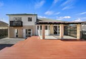 4 beds 3 baths house with double garage on 652m2 section, close to schools, shopping centres, golf club, 0.9 km to Botany Downs School, 117 Millhouse Drive, Northpark, Auckland